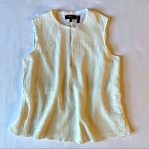 Theory 100% Silk Sleeveless Top Size Small (P)